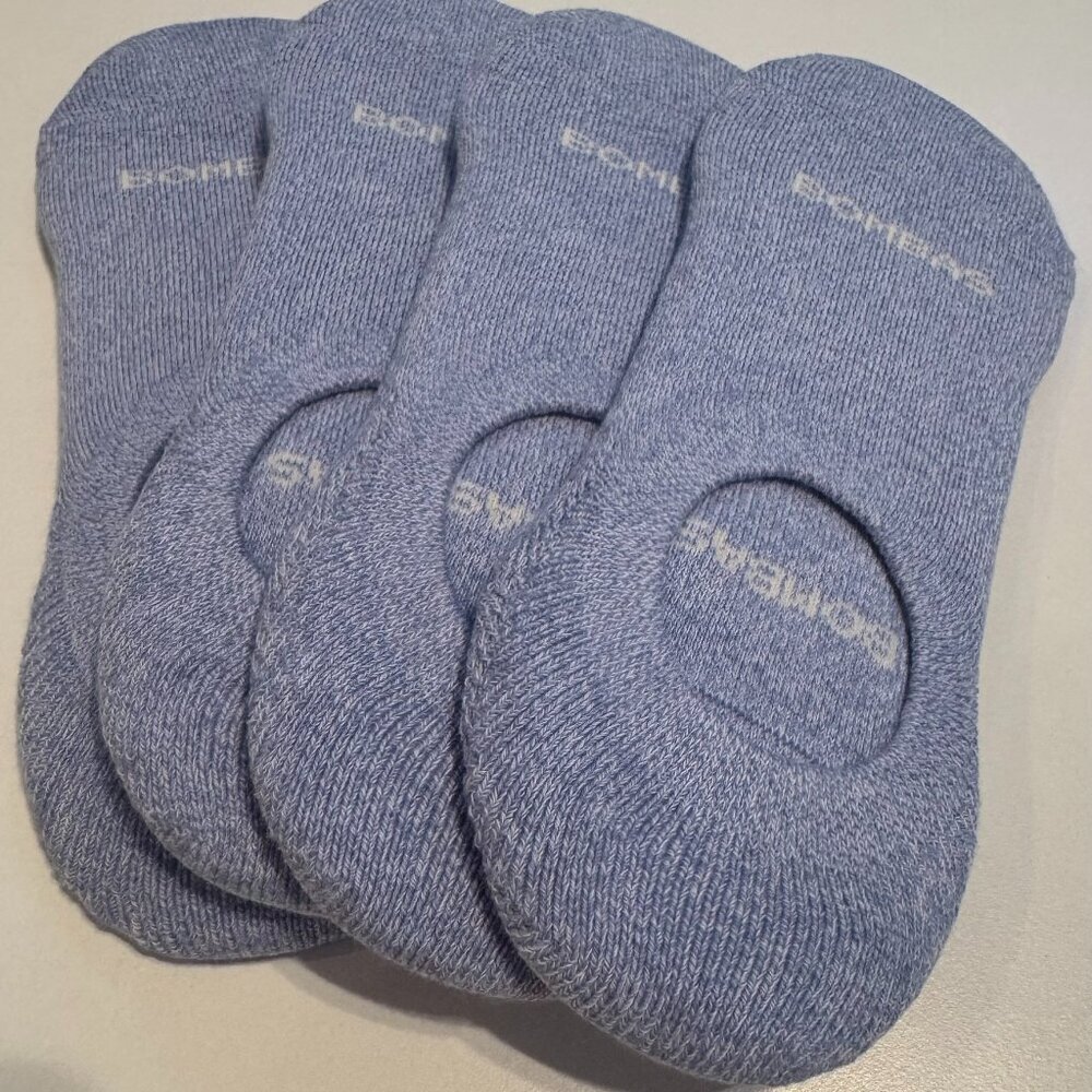 Bombas NWT women’s 4pk Medium no show socks color: Lavender/Purple